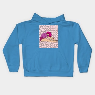 Yoga Yoga Meditation Relaxation Kids Hoodie